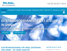 Tablet Screenshot of elektro-steller.de